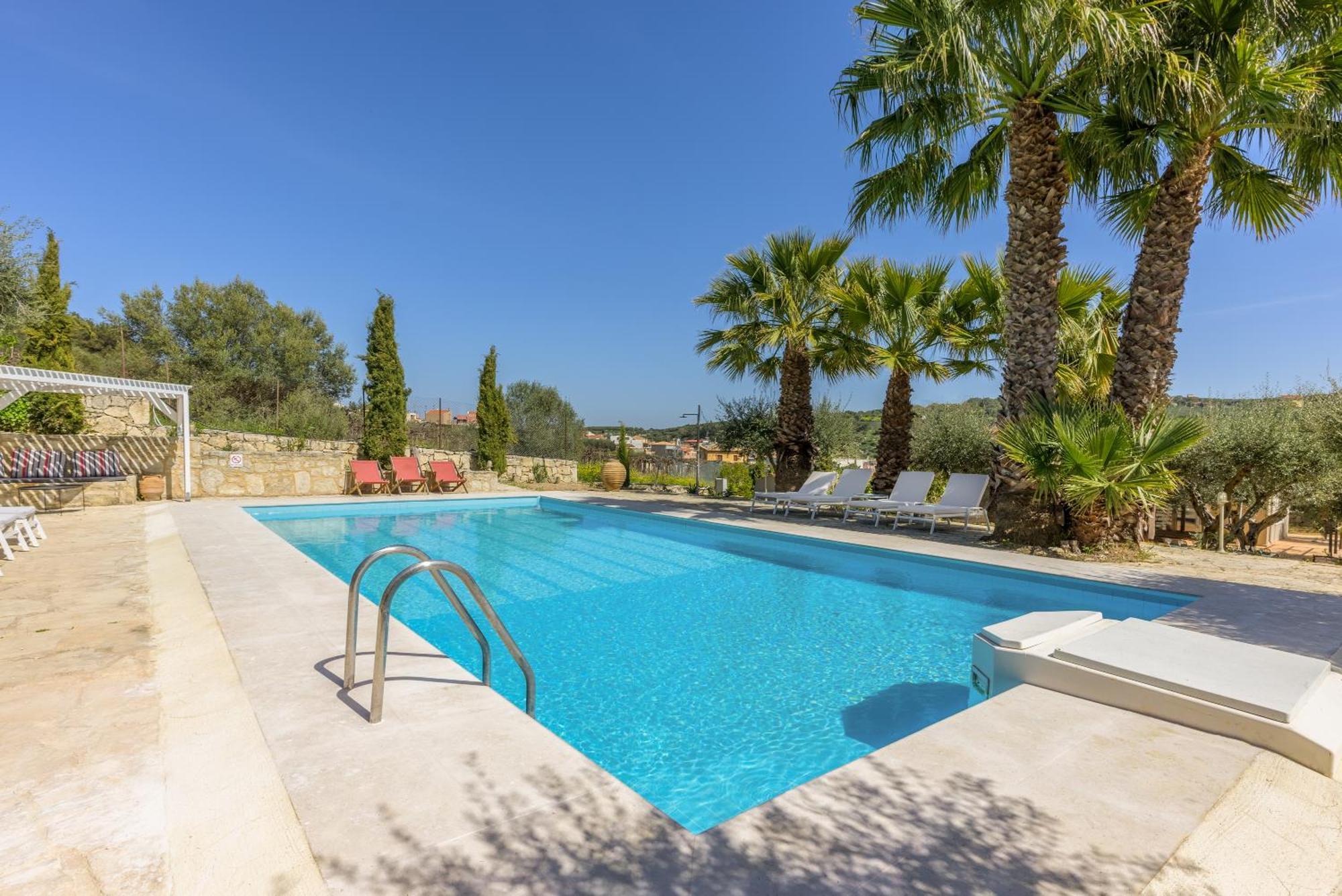The Olive Grove Villas With Swimming Pool And Breakfast 阿卡尼斯 外观 照片