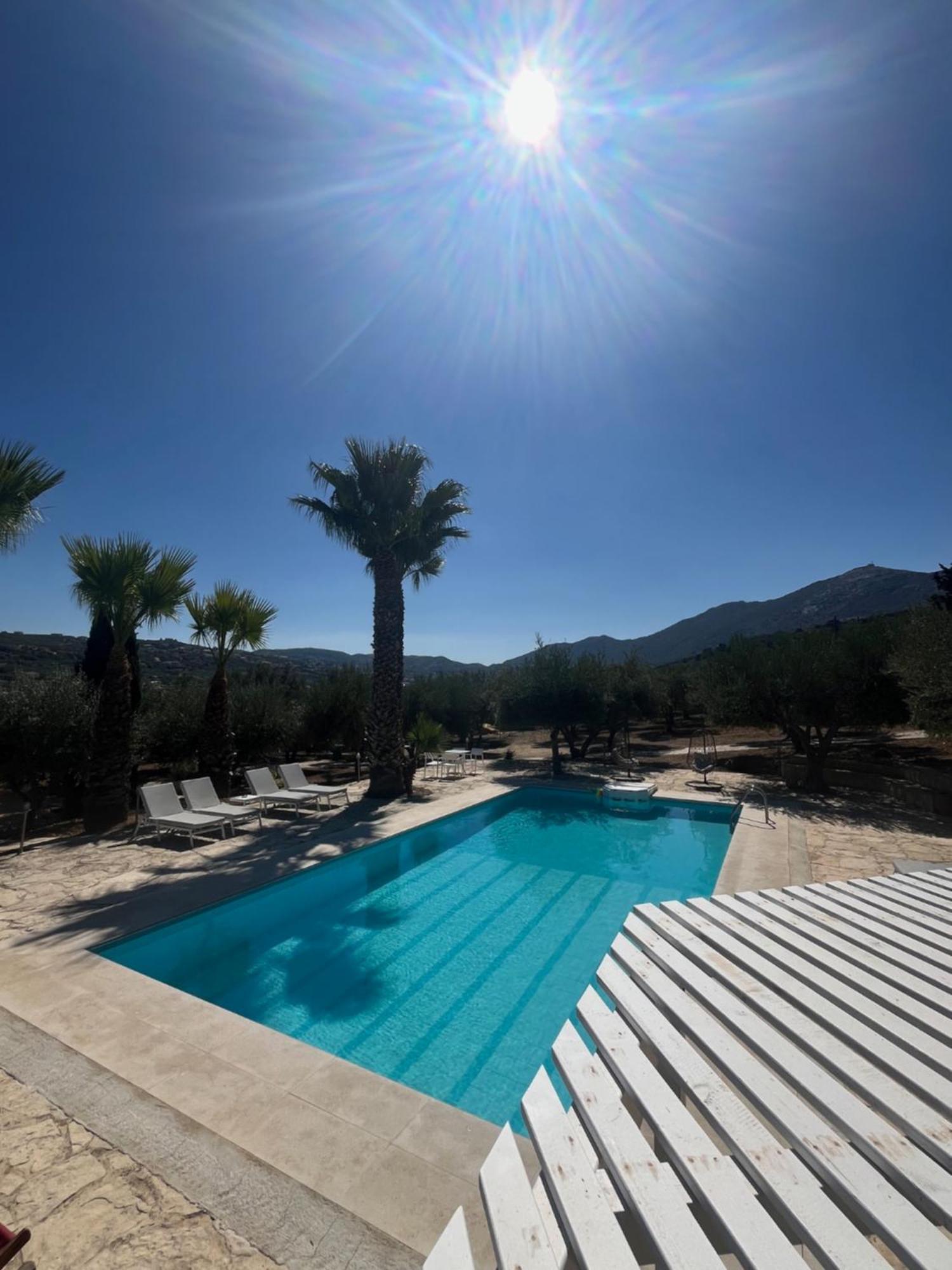 The Olive Grove Villas With Swimming Pool And Breakfast 阿卡尼斯 外观 照片